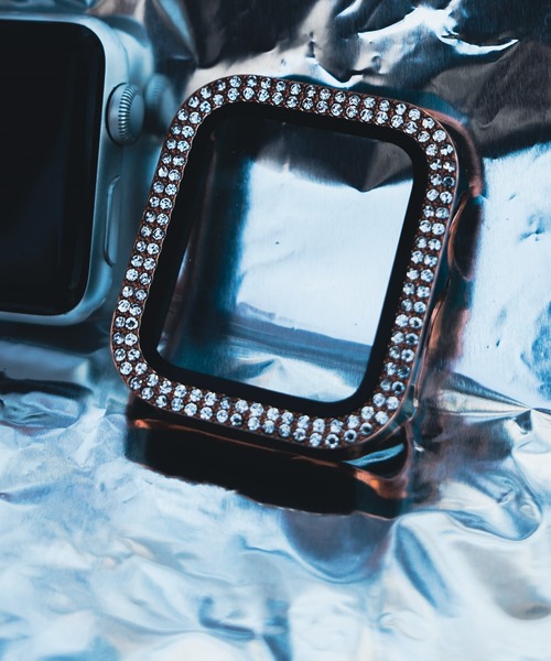 zandy(ズィーアンドワイ)の「zandy /ズィー・アンド・ワイ Apple Watch【ストーンツヤハードケース】アップルウォッチケース ストーンツヤ ハードフルケース 画面カバー一体型 //// case1(デジタル腕時計・メンズ・ピンク系その他/ブラック×シルバー/ブラック×ゴールド/ホワイト×シルバー/ホワイト×ゴールド/グリーン系その他/ブルー系その他/ネイビー/ピンク/グリーン・40/44)」の16枚目の写真