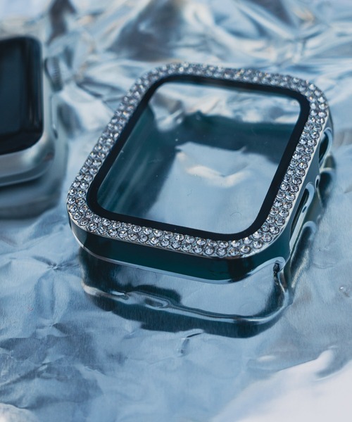 zandy(ズィーアンドワイ)の「zandy /ズィー・アンド・ワイ Apple Watch【ストーンツヤハードケース】アップルウォッチケース ストーンツヤ ハードフルケース 画面カバー一体型 //// case1(デジタル腕時計・メンズ・ピンク系その他/ブラック×シルバー/ブラック×ゴールド/ホワイト×シルバー/ホワイト×ゴールド/グリーン系その他/ブルー系その他/ネイビー/ピンク/グリーン・40/44)」の12枚目の写真