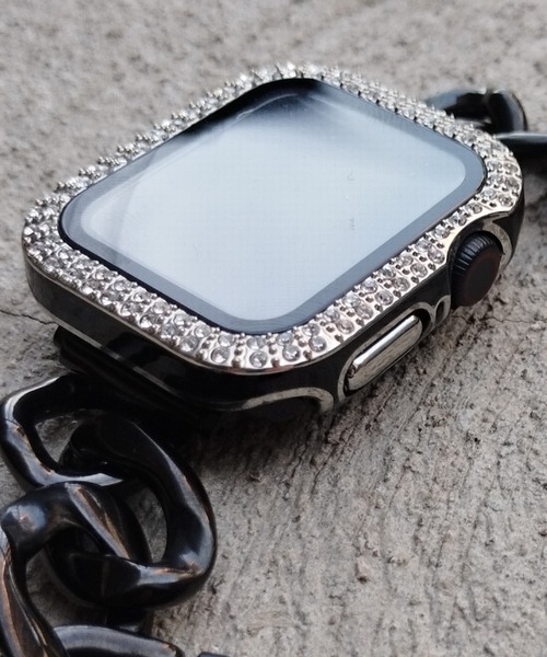 zandy(ズィーアンドワイ)の「zandy /ズィー・アンド・ワイ Apple Watch【ストーンツヤハードケース】アップルウォッチケース ストーンツヤ ハードフルケース 画面カバー一体型 //// case1(デジタル腕時計・メンズ・ピンク系その他/ブラック×シルバー/ブラック×ゴールド/ホワイト×シルバー/ホワイト×ゴールド/グリーン系その他/ブルー系その他/ネイビー/ピンク/グリーン・40/44)」の18枚目の写真