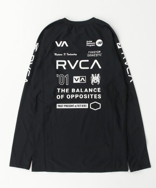 RVCA ルーカ メンズ BALANCE ARCH RS ラッシュガード 長袖 ルーカ RVCA メンズ BALANCE ARCH RS ラッシュガード 長袖 水着