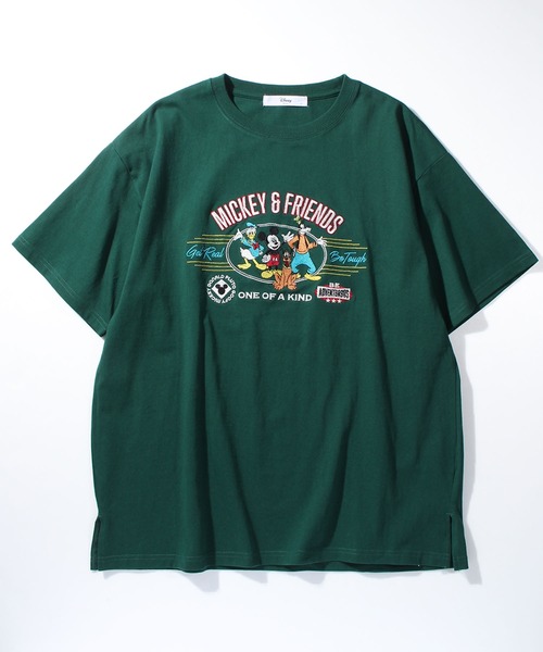 Disney(ディズニー)の「【Disney/ディズニー】アートワークデザイン 刺繍 ショートスリーブTシャツ(Tシャツ/カットソー・レディース・ベージュ系その他/グレー系その他/グリーン/パープル・M/L)」の13枚目の写真