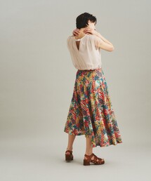 美品★GRACE CONTINENTALグレースコンチネンタル　花柄スカート ヌーボーフラワープリントスカート / GRACE CONTINENTAL | GRACE