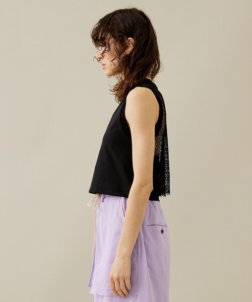 rito structure(リトストラクチャー)の「【rito structure/リトストラクチャー】レーススリーブレストップス(その他トップス・レディース・ブラック・1)」の10枚目の写真
