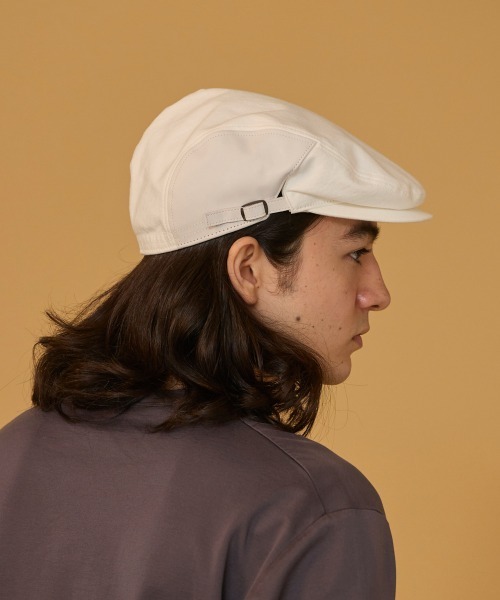 arth(アース)の「arth LEATHER COMBI HUNTING / アース(ハンチング/ベレー帽・メンズ・ネイビー/ベージュ/ブラック/ホワイト・58cm/62cm/56cm/60cm)」の20枚目の写真