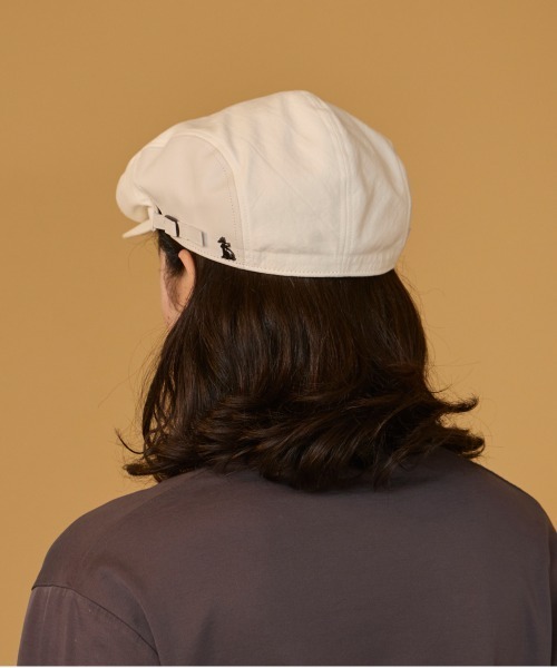 arth(アース)の「arth LEATHER COMBI HUNTING / アース(ハンチング/ベレー帽・メンズ・ネイビー/ベージュ/ブラック/ホワイト・58cm/62cm/56cm/60cm)」の21枚目の写真