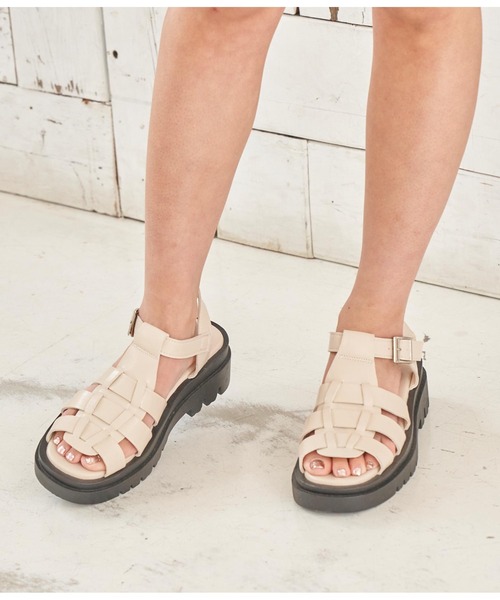 anap mimpi(アナップミンピ)の「ラバーソールグルカサンダル(サンダル・レディース・ブラウン/ブラック/ベージュ・L/M/LL/S)」の12枚目の写真