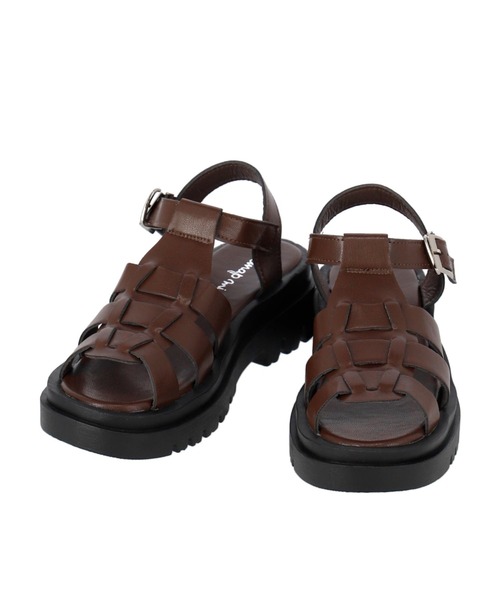 anap mimpi(アナップミンピ)の「ラバーソールグルカサンダル(サンダル・レディース・ブラウン/ブラック/ベージュ・L/M/LL/S)」の16枚目の写真