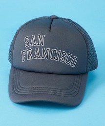 Anchor Smith（アンカー スミス）の「SHISKY / シスキー ロゴデザイン ワントーン/バイカラー メッシュキャップ キッズ（キャップ）」