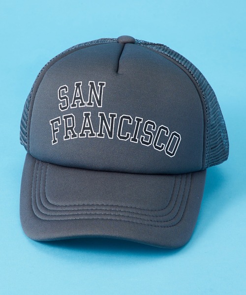 SHISKY(シスキー)の「SHISKY / シスキー ロゴデザイン ワントーン/バイカラー メッシュキャップ キッズ(キャップ・キッズ・チャコール/ブラック系/ネイビー/ベージュ/ブラック系1/ブラック系3/グレー系1/ベージュ系/グリーン系/グリーン/ブラック/ブラック系5/ブラック系6/グレー系2/グレー系3/グレー系4/ブラック系2/ブラック系4/グレー系/ネイビー系・54/56)」の12枚目の写真