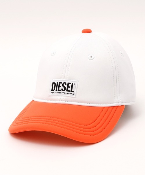 DIESEL KIDS(ディーゼルキッズ)の「DIESEL(ディーゼル)Kids & Junior ブランドロゴキャップ(キャップ・キッズ・オレンジ・Ⅱ/Ⅲ/Ⅰ)」の1枚目の写真