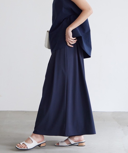 for/c（フォーシー）の「はっ水ワイドパンツ【サスティナブル