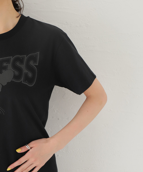 HARDY NOIR（アルディーノアール）の「LIONESSプリントTシャツ（Tシャツ/カットソー・レディース・ブラック・FREE）」の9枚目の写真