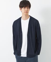 green label relaxing | ハイツイスト ドビー Vネック カーディガン(カーディガン/ボレロ)