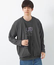 green label relaxing | ハイツイスト ドビー Vネック カーディガン(カーディガン/ボレロ)