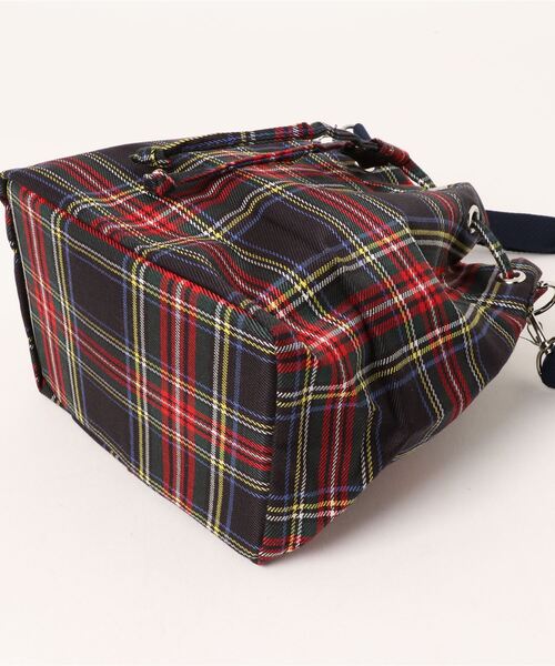 ankoROCK（アンコロック）の「an meets zakka チェック柄バケットショルダーバッグ（ショルダーバッグ・レディース・レッド/イエロー/ネイビー/ベージュ・ONE SIZE）」の5枚目の写真