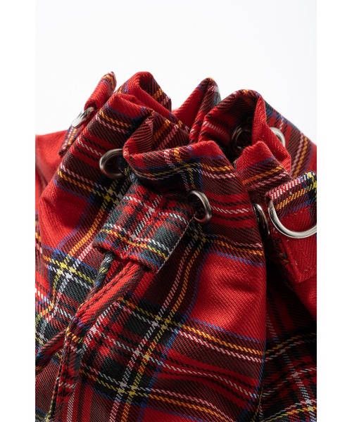 ankoROCK（アンコロック）の「an meets zakka チェック柄バケットショルダーバッグ（ショルダーバッグ・レディース・レッド/イエロー/ネイビー/ベージュ・ONE SIZE）」の12枚目の写真