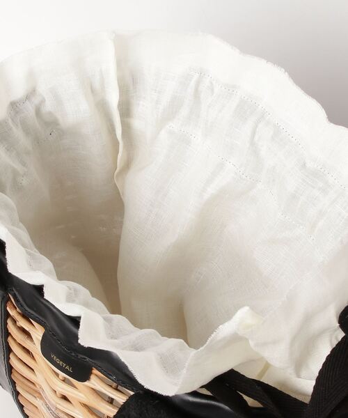 Flea Store（フリーストア）の「【Flea Store Vegetal】Jen（かごバッグ・レディース・ブラック/ブラック系1/ブラウン系1/ブラウン・FREE）」の5枚目の写真