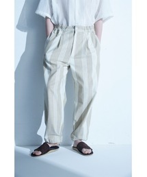 PLUS | 【PLUS】STRIPE EASY PANTS/【PLUS】ストライプイージーパンツ(その他パンツ)