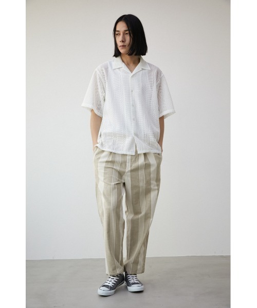 PLUS（プラス）の「【PLUS】STRIPE EASY PANTS/【PLUS】ストライプイージーパンツ（その他パンツ・メンズ・ブルー系その他3/ベージュ系その他・FREE）」の10枚目の写真