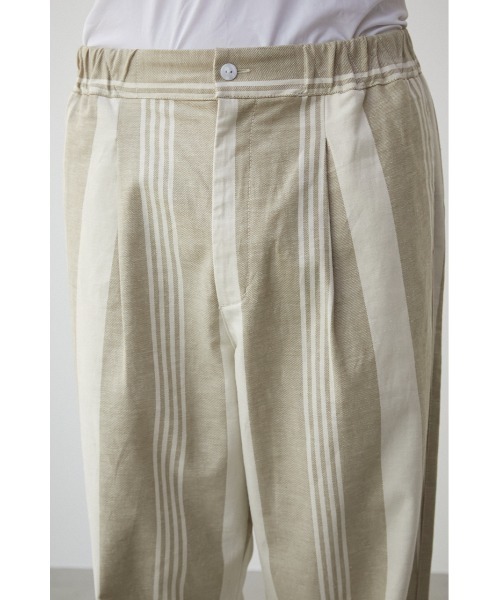 PLUS（プラス）の「【PLUS】STRIPE EASY PANTS/【PLUS】ストライプイージーパンツ（その他パンツ・メンズ・ブルー系その他3/ベージュ系その他・FREE）」の15枚目の写真