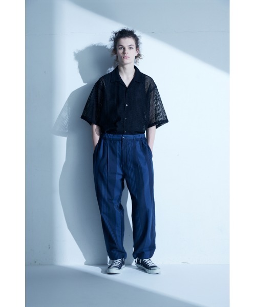 PLUS（プラス）の「【PLUS】STRIPE EASY PANTS/【PLUS】ストライプイージーパンツ（その他パンツ・メンズ・ブルー系その他3/ベージュ系その他・FREE）」の19枚目の写真