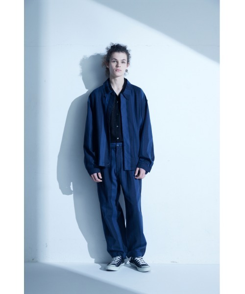 PLUS（プラス）の「【PLUS】STRIPE EASY PANTS/【PLUS】ストライプイージーパンツ（その他パンツ・メンズ・ブルー系その他3/ベージュ系その他・FREE）」の21枚目の写真