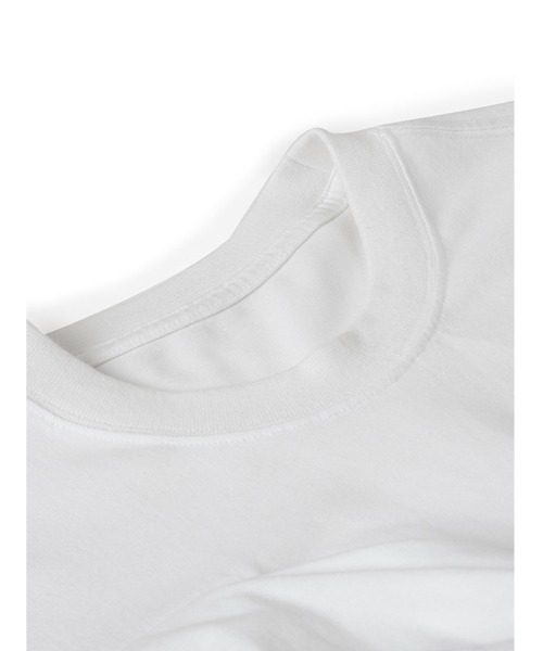 JNBY(ジェーエヌビーワイ)の「Bow-embellished Cotton T-shirt(Tシャツ/カットソー・レディース・ブラック/ホワイト・36/38/40)」の16枚目の写真