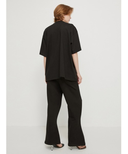 JNBY(ジェーエヌビーワイ)の「Bow-embellished Cotton T-shirt(Tシャツ/カットソー・レディース・ブラック/ホワイト・36/38/40)」の15枚目の写真