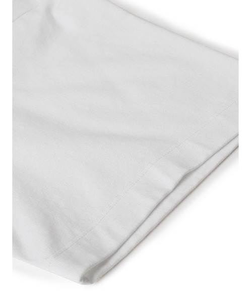 JNBY(ジェーエヌビーワイ)の「Bow-embellished Cotton T-shirt(Tシャツ/カットソー・レディース・ブラック/ホワイト・36/38/40)」の11枚目の写真