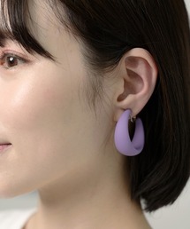 Fun & Daily（ファンアンドデイリー）の「F&D : カラーカールイヤリング（イヤリング）」