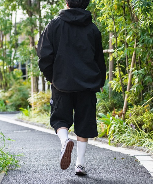 PRO CLUB （プロクラブ）の「【22】〔PROCLUB/プロクラブ〕FLEECE CARGO SHORT PANTS/フリースカーゴ ワイドショーツ（スウェットパンツ・メンズ・ネイビー/ヘザーグレー/ブラック・MEDIUM/LARGE/X-LARGE）」の17枚目の写真