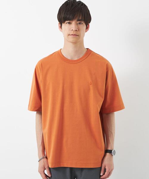 green label relaxing（グリーンレーベルリラクシング）の「GLR ロゴ Tシャツ（Tシャツ/カットソー・メンズ・ブラック/ホワイト/オレンジ/ケリー・M/L/S/XL）」の5枚目の写真