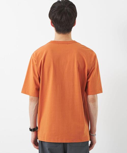 green label relaxing（グリーンレーベルリラクシング）の「GLR ロゴ Tシャツ（Tシャツ/カットソー・メンズ・ブラック/ホワイト/オレンジ/ケリー・M/L/S/XL）」の7枚目の写真