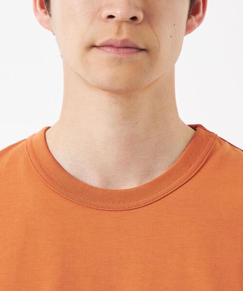 green label relaxing（グリーンレーベルリラクシング）の「GLR ロゴ Tシャツ（Tシャツ/カットソー・メンズ・ブラック/ホワイト/オレンジ/ケリー・M/L/S/XL）」の8枚目の写真