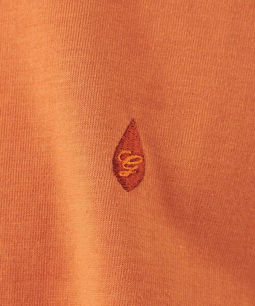 green label relaxing（グリーンレーベルリラクシング）の「GLR ロゴ Tシャツ（Tシャツ/カットソー・メンズ・ブラック/ホワイト/オレンジ/ケリー・M/L/S/XL）」の11枚目の写真