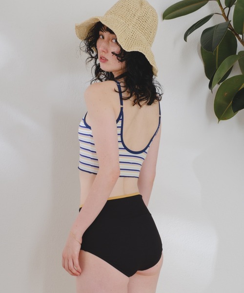 Kastane（カスタネ）の「【OceanPacificコラボ】 SWIMPANTS（水着・レディース・ブラック/サックスブルー/アイボリー・FREE）」の11枚目の写真