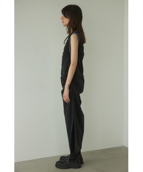 BLACK BY MOUSSY（ブラックバイマウジー）の「side gather dress