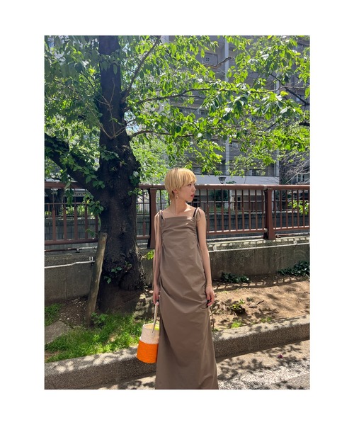 BLACK BY MOUSSY サイドギャザードレス BLACK BY MOUSSY（ブラックバイマウジー）の「side gather dress
