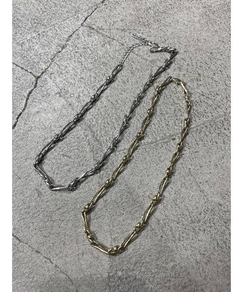EMODA(エモダ)の「ミニマルチェーンネックレス(ネックレス・レディース・シルバー/ゴールド・FREE)」の4枚目の写真