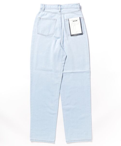 VENCEEXCHANGE（ヴァンスエクスチェンジ）の「VXハイライズルーズストレストレート（デニムパンツ・レディース・スカイブルー/ブルー系/グレー/ネイビー/オフホワイト/ブラック・M/L/S）」の7枚目の写真
