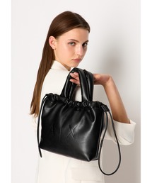 ARMANI EXCHANGE | 【A|X アルマーニ エクスチェンジ】A|Xロゴ　ミディハンドバッグ(ハンドバッグ)