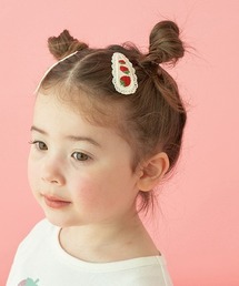 Lycee mine | フルーツ刺しゅうヘアクリップ2Pセット(その他ヘアアクセサリー)