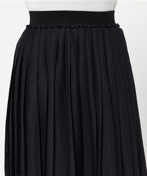 goocy（グースィー）の「シアープリーツミドルSK（スカート・レディース・ホワイト/カーキ/ネイビー・FREE）」の11枚目の写真