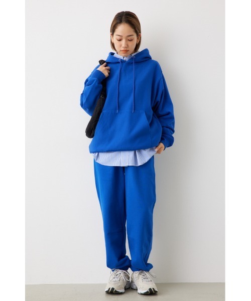 RODEO CROWNS WIDE BOWL(ロデオクラウンズワイドボウル)の「SHARE HEAVY WEIGHT パーカー(パーカー・レディース・ブルー/マスタード/ピンク/ブラック/ライトグレー・MEDIUM/LARGE)」の9枚目の写真