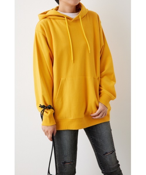 RODEO CROWNS WIDE BOWL(ロデオクラウンズワイドボウル)の「SHARE HEAVY WEIGHT パーカー(パーカー・レディース・ブルー/マスタード/ピンク/ブラック/ライトグレー・MEDIUM/LARGE)」の22枚目の写真