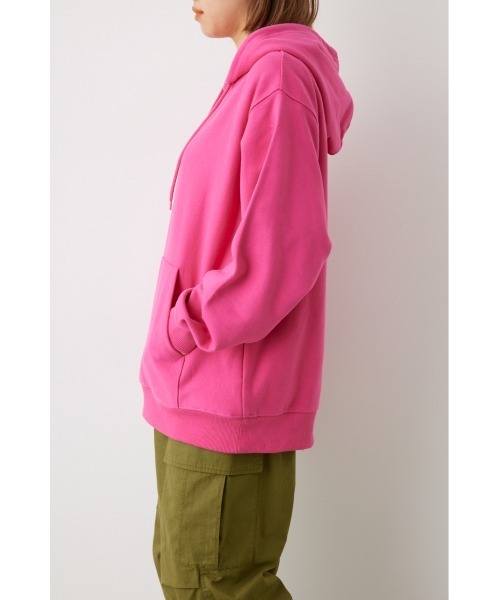 RODEO CROWNS WIDE BOWL(ロデオクラウンズワイドボウル)の「SHARE HEAVY WEIGHT パーカー(パーカー・レディース・ブルー/マスタード/ピンク/ブラック/ライトグレー・MEDIUM/LARGE)」の6枚目の写真