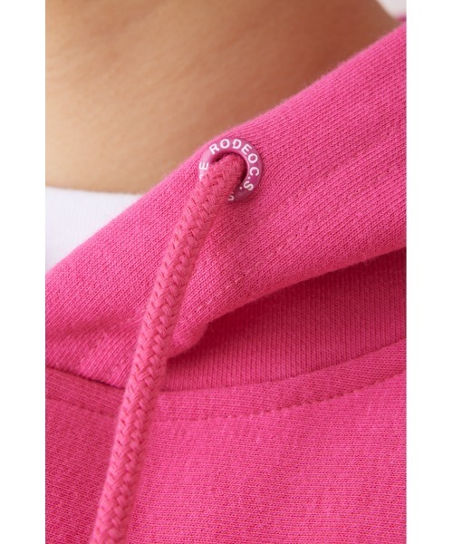 RODEO CROWNS WIDE BOWL(ロデオクラウンズワイドボウル)の「SHARE HEAVY WEIGHT パーカー(パーカー・レディース・ブルー/マスタード/ピンク/ブラック/ライトグレー・MEDIUM/LARGE)」の7枚目の写真