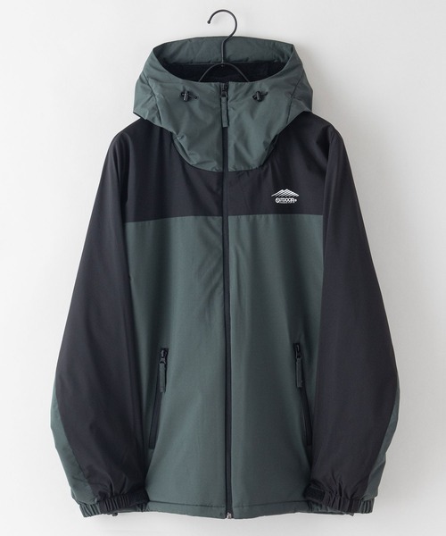 OUTDOOR PRODUCTS(アウトドアプロダクツ)の「【OUTDOOR PRODUCTS/アウトドアプロダクツ】裏シャギー切り替えジャケット 裏ボア マウンテンパーカー 撥水 防風 ストレッチ 紫外線対策機能(マウンテンパーカー・メンズ・ブラック/グレー/カーキ/ダークベージュ・MEDIUM/LARGE/X-LARGE)」の11枚目の写真