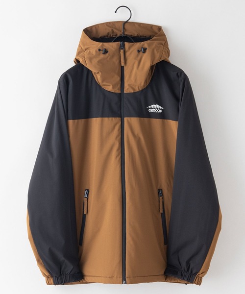 OUTDOOR PRODUCTS(アウトドアプロダクツ)の「【OUTDOOR PRODUCTS/アウトドアプロダクツ】裏シャギー切り替えジャケット 裏ボア マウンテンパーカー 撥水 防風 ストレッチ 紫外線対策機能(マウンテンパーカー・メンズ・ブラック/グレー/カーキ/ダークベージュ・MEDIUM/LARGE/X-LARGE)」の9枚目の写真