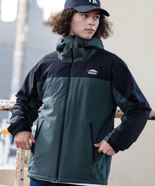 OUTDOOR PRODUCTS(アウトドアプロダクツ)の「【OUTDOOR PRODUCTS/アウトドアプロダクツ】裏シャギー切り替えジャケット 裏ボア マウンテンパーカー 撥水 防風 ストレッチ 紫外線対策機能(マウンテンパーカー・メンズ・ブラック/グレー/カーキ/ダークベージュ・MEDIUM/LARGE/X-LARGE)」の21枚目の写真